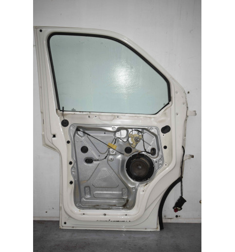 VW T5 Tür Fahrertür vorne links Weiß ohne Türriff,Glass,Fensterheber -12809-