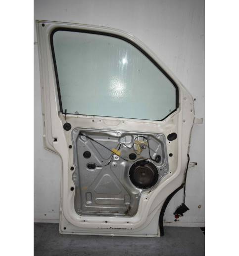 VW T5 Tür Fahrertür vorne links Weiß ohne Türriff,Glass,Fensterheber -12809-