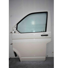 VW T5 Tür Fahrertür vorne links Weiß ohne Türriff,Glass,Fensterheber -12809-