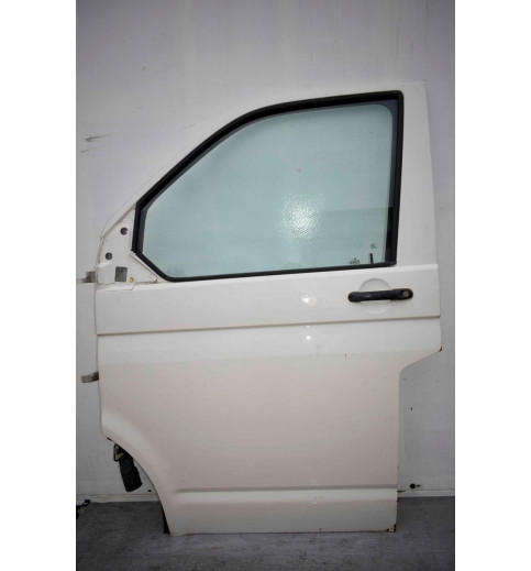 Volkswagen VW T5 Tür Fahrertür vorne links Weiß ohne Türriff,Glass,Fensterheber -12809- Türen & Türenbleche