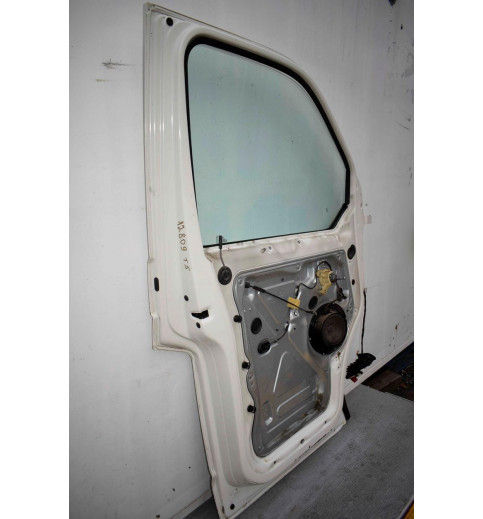 Volkswagen VW T5 Tür Fahrertür vorne links Weiß ohne Türriff,Glass,Fensterheber -12809- Türen & Türenbleche