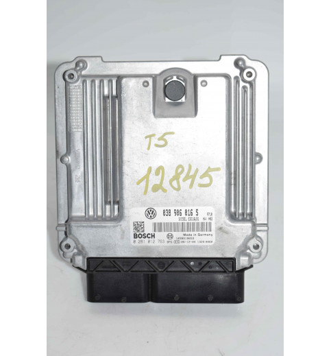 038906016S 0281012763 VW T5 Motorsteuergerät 2.5L   -12845-