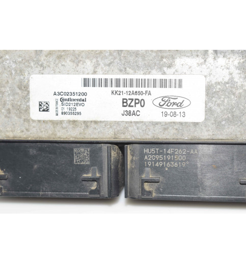 KK3T15604FAE A3C02351200 KK2112A650FA Ford Transit SET Motorsteuergerät  -12914-