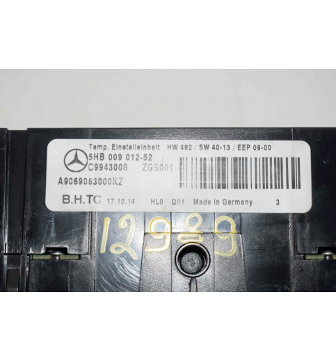 Mercedes-Benz Sprinter W906 VW Crafter Klimabedienteil Heizungsbedienteil A9069063000  -12989- Klimaregelung