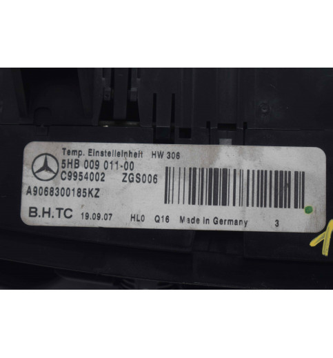 A9068300185 Mercedes Sprinter W906 VW Crafter Klimabedintel   -12990-