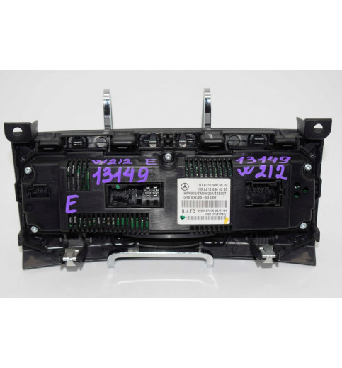Mercedes-Benz Mercedes W207 E-Klasse Klimabedienteil  A2129005902 2128300285  -13149- Schalter, Kontrollelemente & Zündschlösser