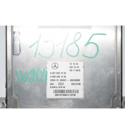 Mercedes-Benz Mercedes W204 SET Motorsteuergerät A6519007500 2079052600 2045458132 -13185- ECUs & Steuergeräte