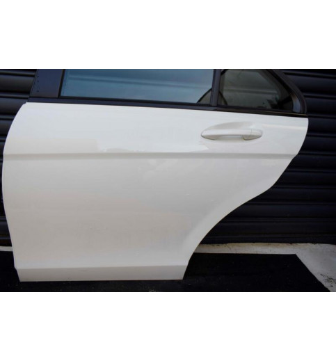 Mercedes-Benz Mercedes W204 C180 Limousine Tür hinten links Weiß-C650 -13234- Türen & Türenbleche
