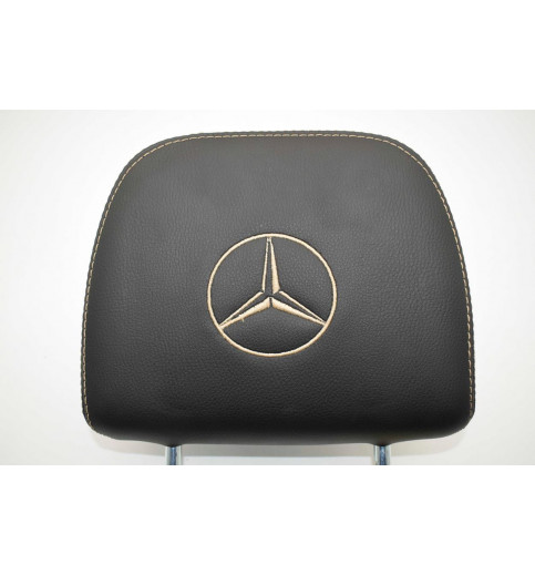 Mercedes Sprinter W906 VW Crafter Kopfstütze Kopflehne LEDER-13291- Sonstige