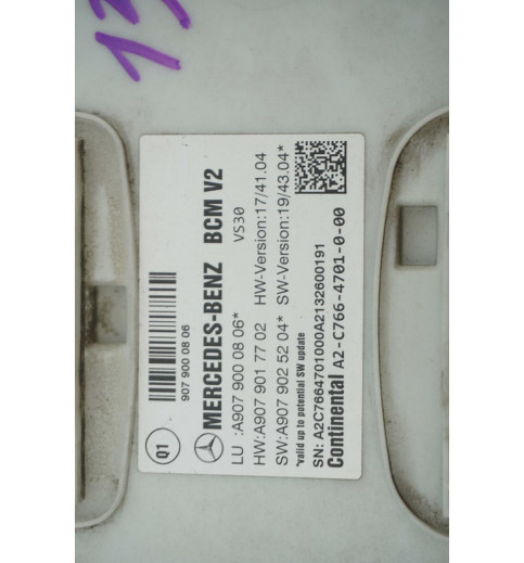 Mercedes Mercedes Sprinter W910 SAM Steuergerät  A9079000806 -13499- ECUs & Steuergeräte