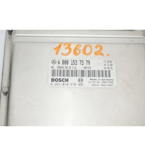 Mercedes-Benz Mercedes Sprinter W901-W905 Motorsteuergerät A0001537379 0281010970 -13602- ECUs & Steuergeräte