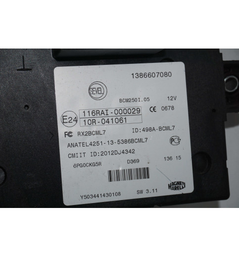 Fiat Peugeot Boxer Ducato Jamper ECU Steuergerät 1386607080 9691854780 -13744- ECUs & Steuergeräte