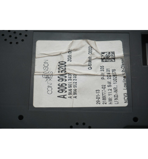 Mercedes Mercedes Sprinter W906 Tacho A9069005200 -13790- Kombi- & Cockpit-Instrumententeile