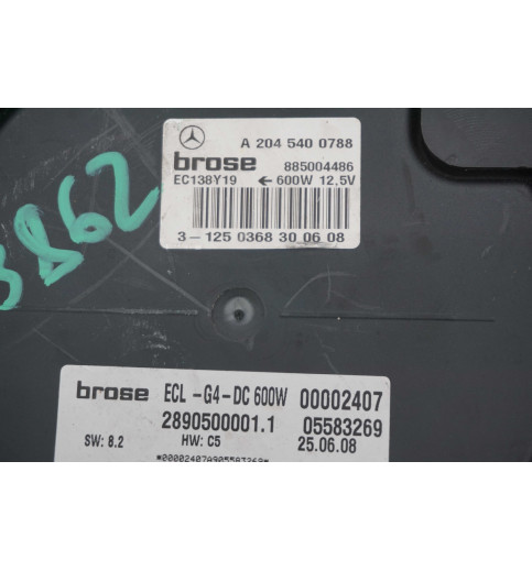 Mercedes-Benz Mercedes W204 Kühlerlüfter Motorlüfter A2045000293 A2045400788  -13862- Lüfter & Lüftergehäuse