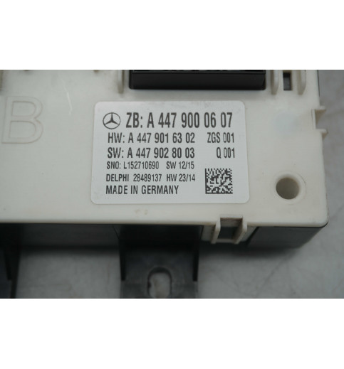 Mercedes-Benz Mercedes Vito W447 Steuergerät A4479000607  -13877- ECUs & Steuergeräte
