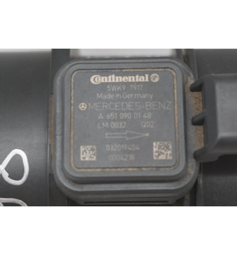 Mercedes Sprinter 906 Vito W639 Luftmassenmesser A6510900148 5WK97917