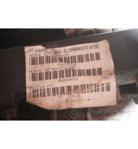  Iveco DAILY 2.3 D HPI Motor  F1AE0481D 504167975 / 5801834485