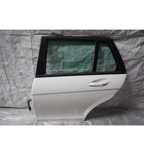 Mercedes C-Klasse W204 Tür hinten links Polarweiß 149 2007-2014