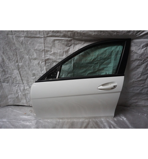 Mercedes C-Klasse W204 Tür vorne links Fahrertür Polarweiß 149 2007-2014