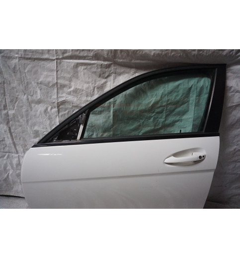 Mercedes C-Klasse W204 Tür vorne links Fahrertür Polarweiß 149 2007-2014