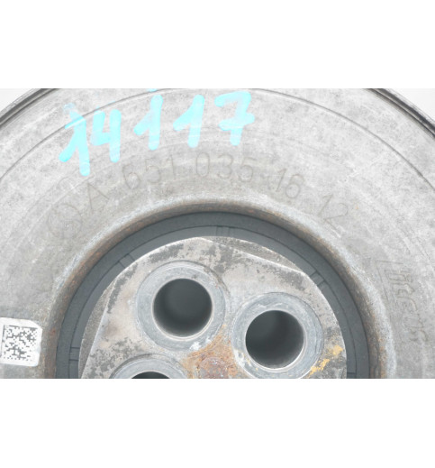 Mercedes-Benz Mercedes Schwingungsdämpfer Riemenscheibe   A6510351612 -14117- Riemenscheiben