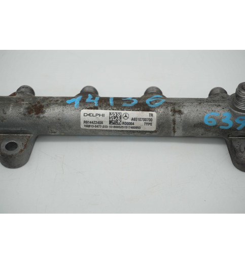 Mercedes-Benz Mercedes Vito W639 Einspritzleiste Kraftstoffverteiler A6510700700  -14136- Weitere Einspritzanlagen-Teile