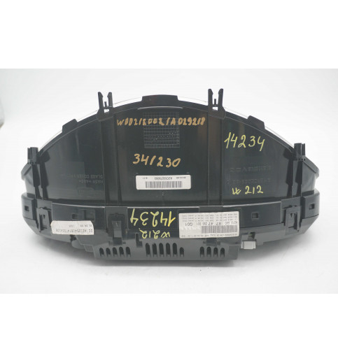 Mercedes-Benz Mercedes W212 E-Klasse Tacho Kombiinstrument A2125408747  341230 KM -14234- Kombiinstrumente