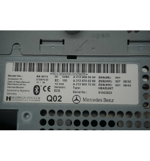Mercedes-Benz Mercedes  W212 E-Klasse Radio Navigation A2129065500 A2128700289 -14236- GPS- & Navigationszubehör