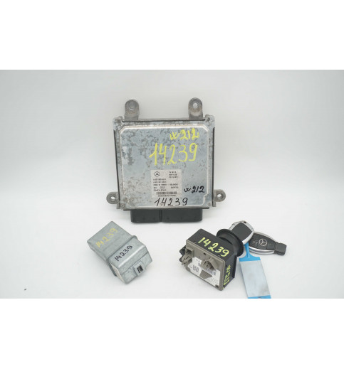 Mercedes-Benz Mercedes W212 E-Klasse SET ECU A6519005301 A6519013301 CRD2,16 -14239- ECUs & Steuergeräte