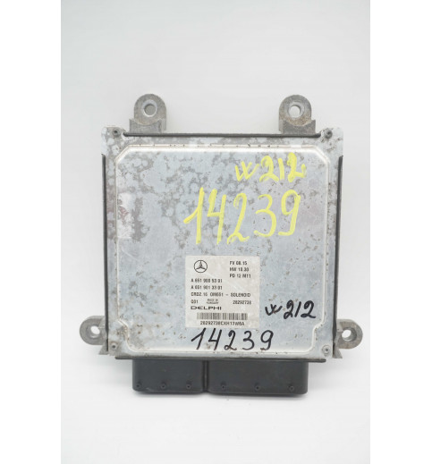 Mercedes-Benz Mercedes W212 E-Klasse SET ECU A6519005301 A6519013301 CRD2,16 -14239- ECUs & Steuergeräte