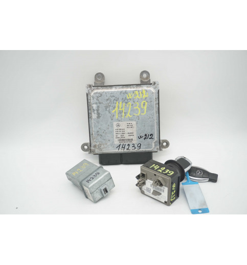 Mercedes-Benz Mercedes W212 E-Klasse SET ECU A6519005301 A6519013301 CRD2,16 -14239- ECUs & Steuergeräte