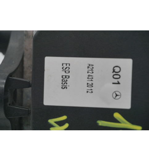 Mercedes-Benz Mercedes W212 E-Klasse ABS Hydraulikblock A2124312012  -14241- ABS & ESP-Hydraulik