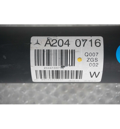 Mercedes-Benz Mercedes  W204  Kardanwelle Gelenkwelle Teilstück  A2040716 A2044100716  -14373- Sonstige