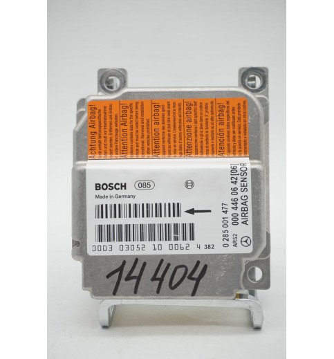 Mercedes-Benz Sprinter W901,902,903,904,905 Airbagsteuergerät A0004460642 0285001477 -14404- ECUs & Steuergeräte