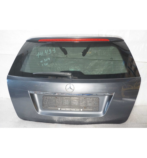 Mercedes-Benz Mercedes W204 C200 Heckklappe Heckscheibe Hintentür Silber 755  -14433- Kofferraum- & Heckklappen