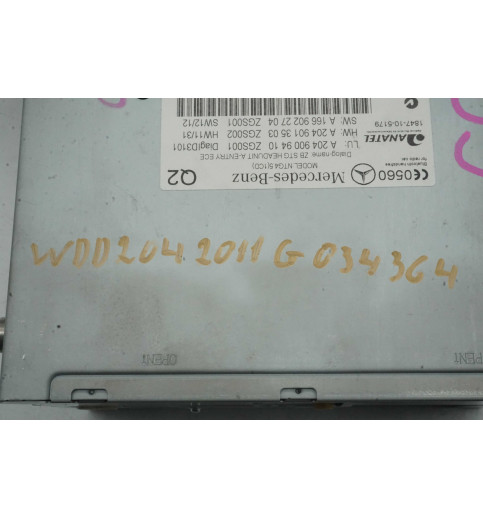 Mercedes-Benz Mercedes W204 Radio CD Navi A2049009410 A2049013503 A1669022704  -14439- Kombiinstrumente