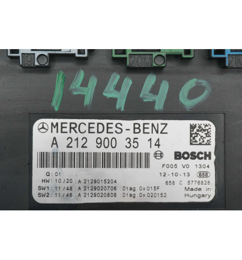 Mercedes-Benz Mercedes W204 Modul Relais Sicherung Box A2129003514 -14440- Sicherungen & Sicherungsboxen
