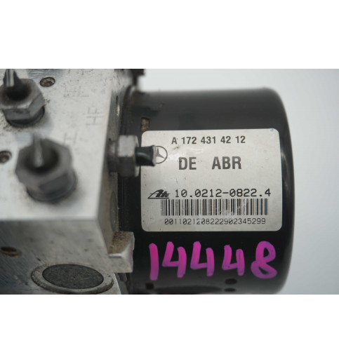 Mercedes W204 C200 ABS Block Steuergerät A1724314212  A1729014000 -14448-