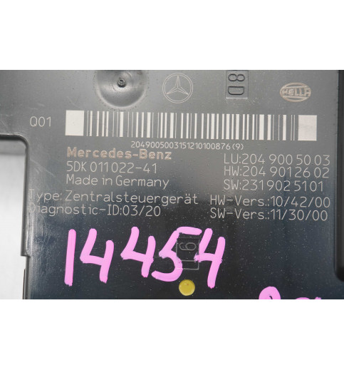 Mercedes-Benz Mercedes W204  Komfortsteuergerät 2049005003 -14454- ECUs & Steuergeräte