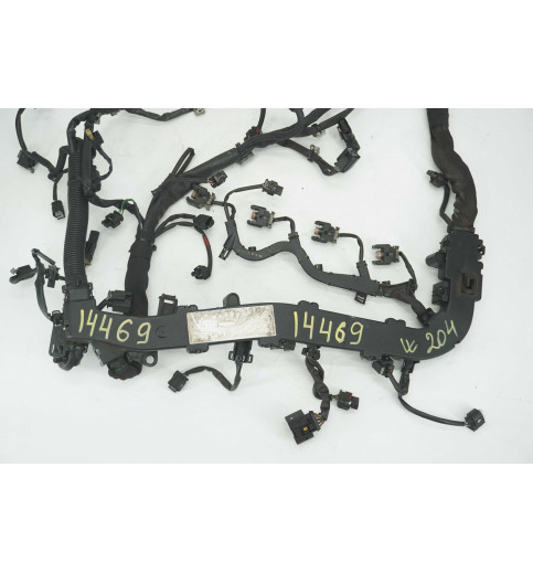 Mercedes-Benz Mercedes W204 Motorkabelbaum  A6511591025 -14469- Kabel, Kabelbäume & Steckverbinder