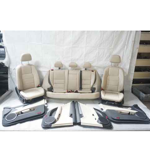 Mercedes-Benz Mercedes C Klasse W204 Combi Innenausstattung Ausstattung Sitze Leder Weiß-14471 Innenabdeckungen, Zierleisten & Dekors
