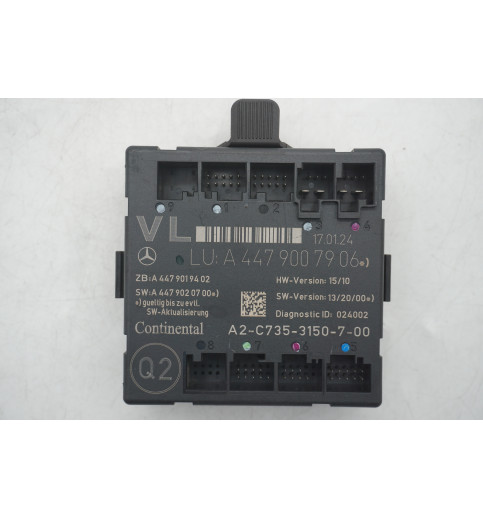 Mercedes-Benz Mercedes W447 Türsteuergerät links A4479007906  -14484- ECUs & Steuergeräte