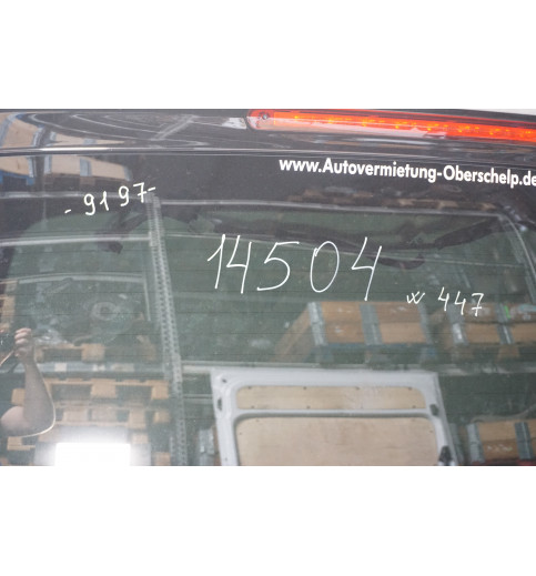 Mercedes-Benz Mercedes Vito W447  Heckklappe Schwarz 9197 OHNE Einbauzubehör -14504- Kofferraum- & Heckklappen