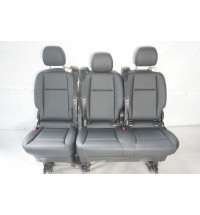 Mercedes Vito W447 Kunstleder Sitzbank 2+1 comfort  -14528-
