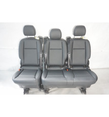 Mercedes Vito W447 Kunstleder Sitzbank 2+1 comfort  -14528-