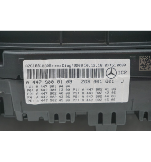 Mercedes-Benz A4479008109 Mercedes Vito W447 V-klass Kombiinstrument Tacho  -14577- Kombiinstrumente