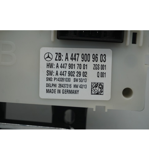Mercedes-Benz A4479009603 A4479017001 Mercedes W447 V-klass Steuergerät -14584- ECUs & Steuergeräte