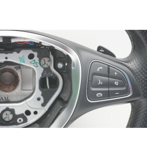 A0004608803 Mercedes W447 V-klass Lederlenkrad Multifunktionslenkrad -14585-