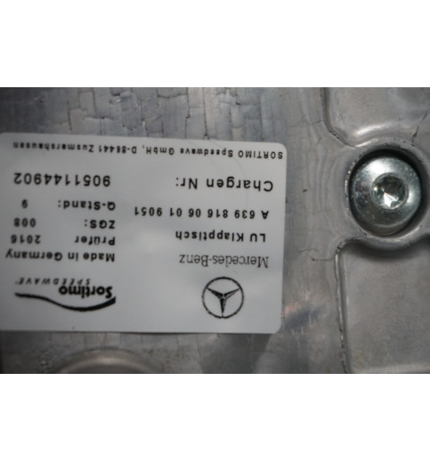 Mercedes-Benz A6398160601 Mercedes W447 V-klass Tisch Klapptisch   -14599- Innenabdeckungen, Zierleisten & Dekors
