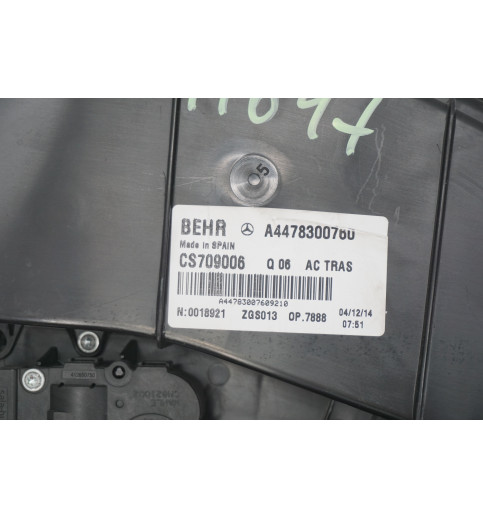 Mercedes-Benz A4478300760  Mercedes V-Klasse W447 Klimaanlage Hinten Komplett Heizung  -14647- Heizungsregelventile